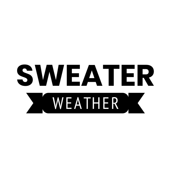 Sweater Weather SVG cut file