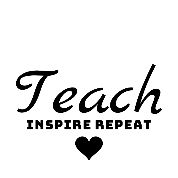 Teach Inspire Repeat SVG cut file